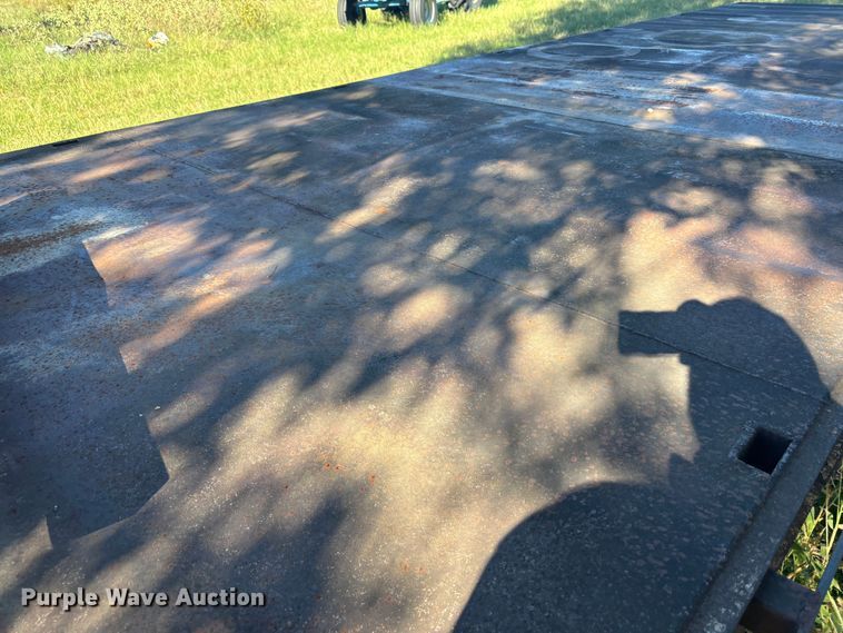 image for item DS2535 Shop built  equipment trailer