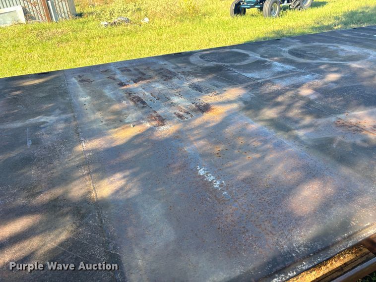 image for item DS2535 Shop built  equipment trailer