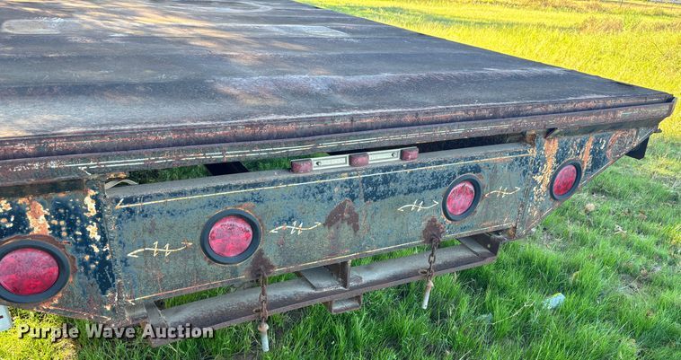 image for item DS2535 Shop built  equipment trailer