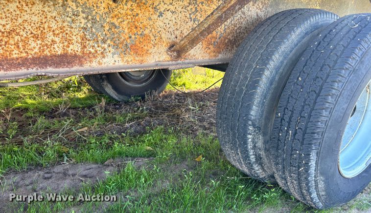 image for item DS2535 Shop built  equipment trailer