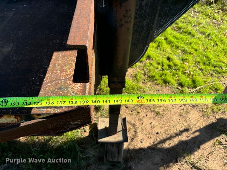 image for item DS2535 Shop built  equipment trailer