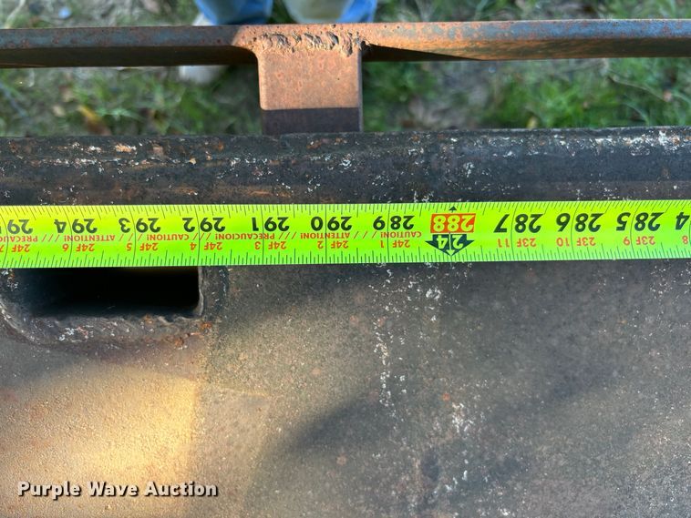 image for item DS2535 Shop built  equipment trailer