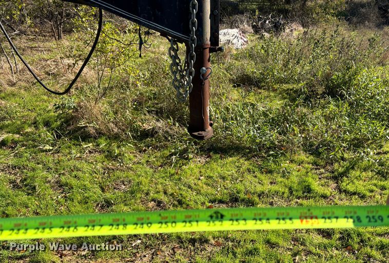 image for item DS2535 Shop built  equipment trailer