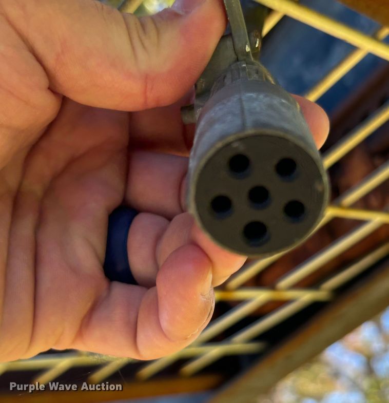 image for item DS2535 Shop built  equipment trailer