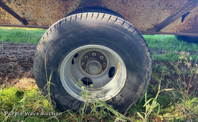 image for item DS2535 Shop built  equipment trailer