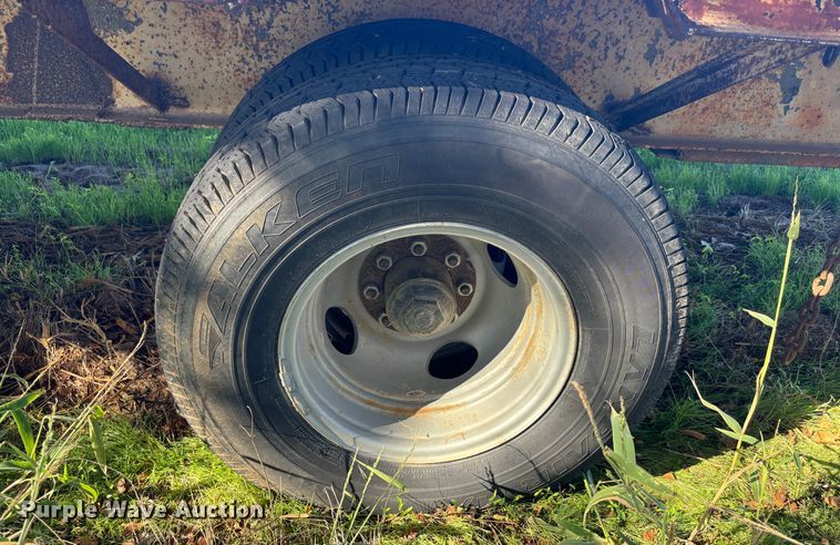 image for item DS2535 Shop built  equipment trailer