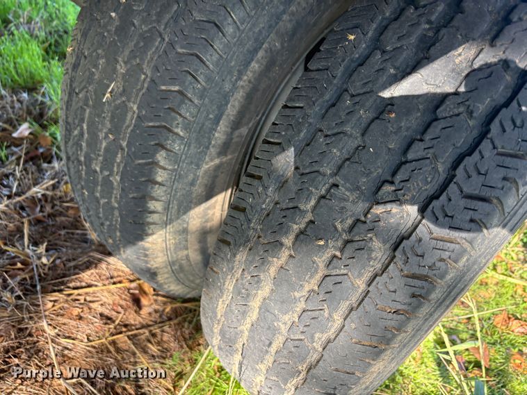 image for item DS2535 Shop built  equipment trailer