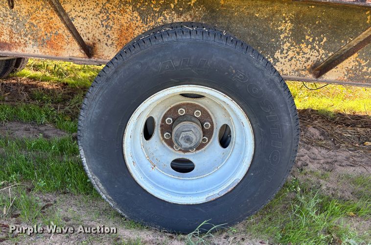 image for item DS2535 Shop built  equipment trailer