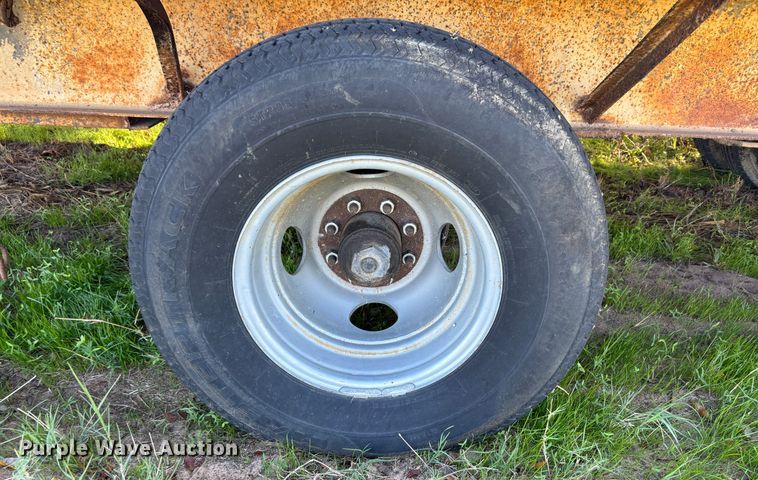 image for item DS2535 Shop built  equipment trailer