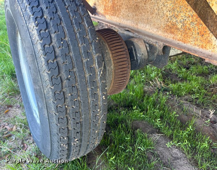 image for item DS2535 Shop built  equipment trailer