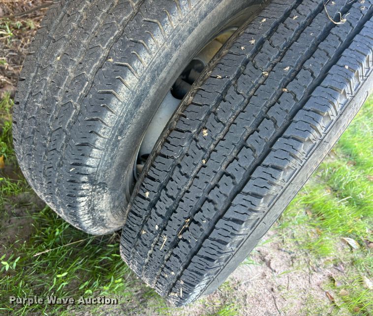 image for item DS2535 Shop built  equipment trailer