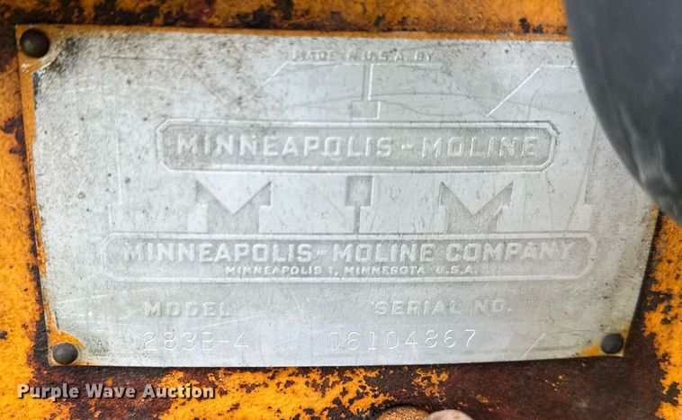 image for item DS3269 Minneapolis-Moline UB tractor