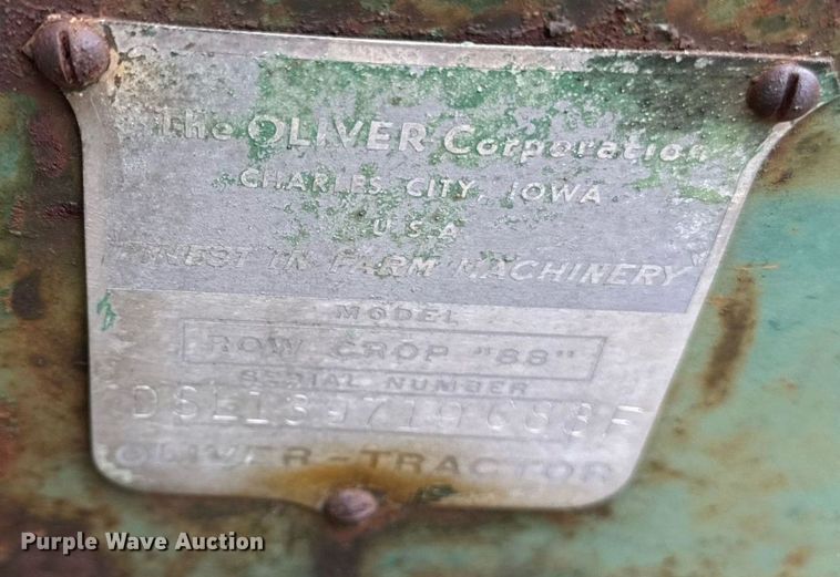 image for item DS3270 Oliver tractor parts