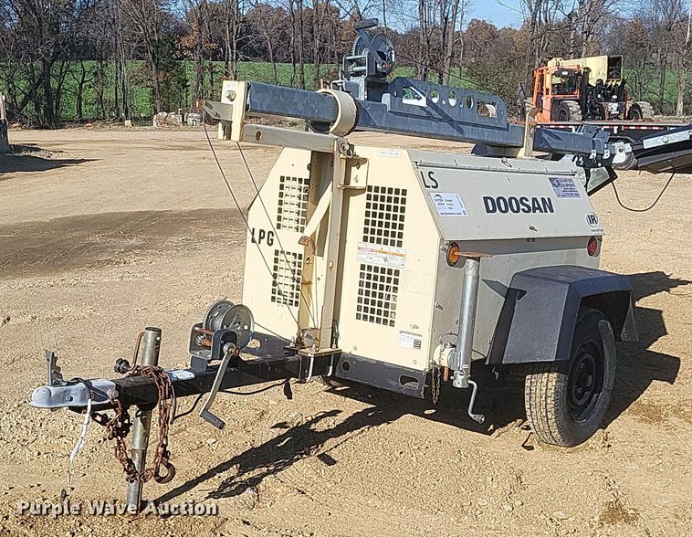 image for item DS5143 2012 Doosan LS-60HZ-T4F light plant