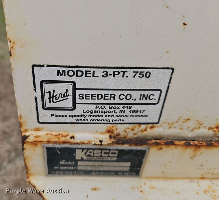 image for item DV0054 Kasco 750 broadcast spreader