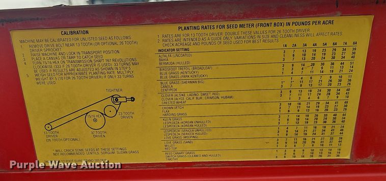 image for item DV0057 Brillion SSP-12 seeder