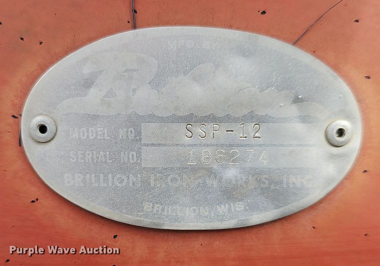 image for item DV0057 Brillion SSP-12 seeder