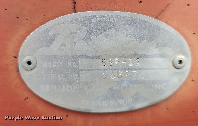 image for item DV0057 Brillion SSP-12 seeder