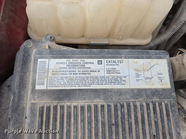 image for item DV0077 2005 Chevrolet Silverado 1500 Ext. Cab pickup truck