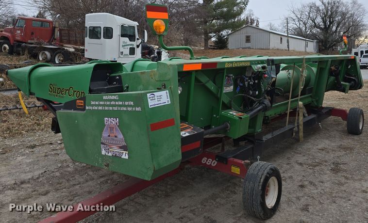 image for item DV0166 Bish SuperCrop corn head