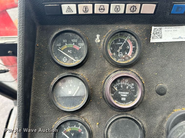 image for item DV0514 Belarus 8345 MFWD tractor