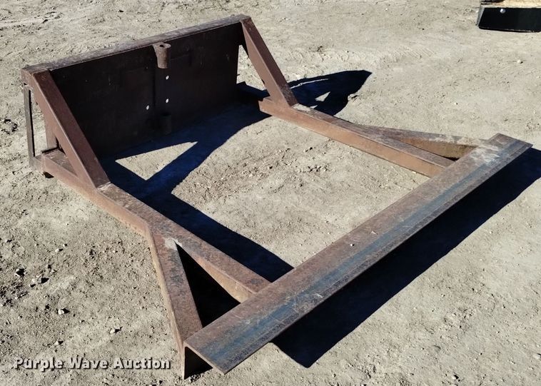 image for item DV6619 (3) skid steer manure scrapers