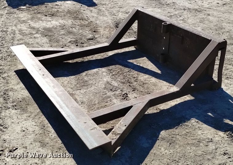 image for item DV6619 (3) skid steer manure scrapers