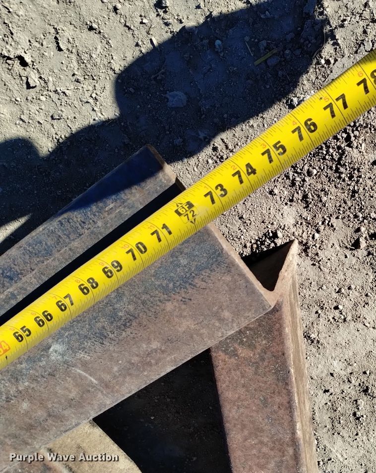 image for item DV6619 (3) skid steer manure scrapers