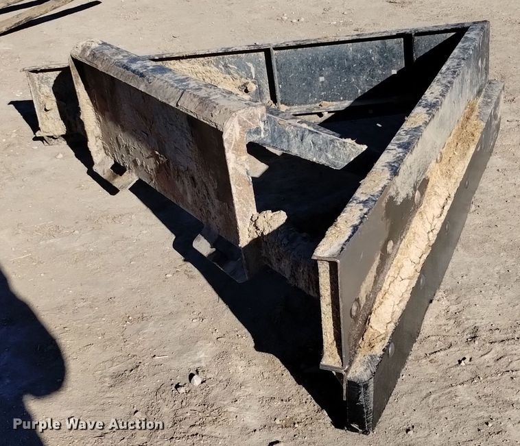 image for item DV6619 (3) skid steer manure scrapers