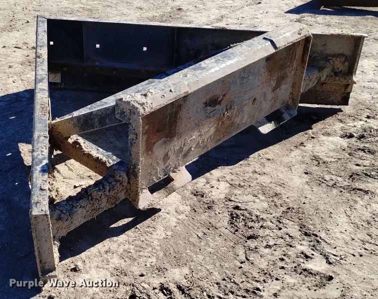 image for item DV6619 (3) skid steer manure scrapers