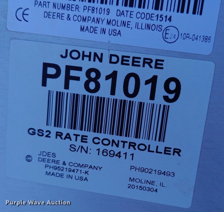 image for item DW0932 John Deere GreenStar NH3 rate controller