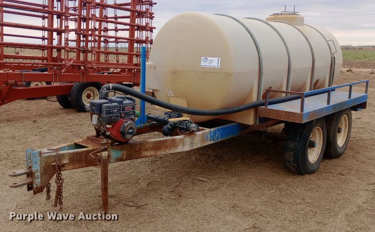 image for item DW0960 Shop built tank trailer 