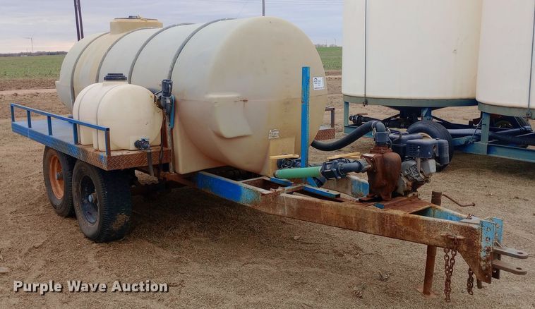 image for item DW0960 Shop built tank trailer 