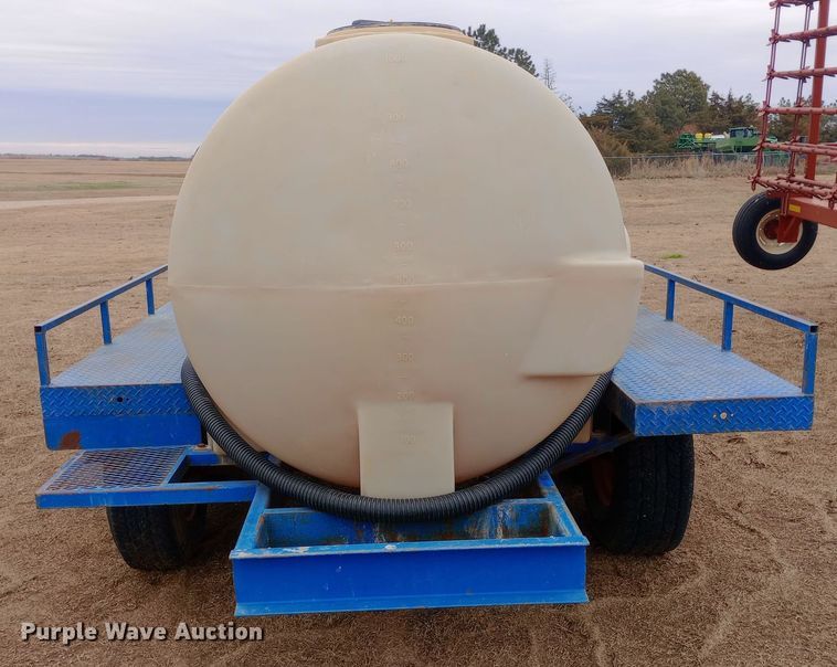 image for item DW0960 Shop built tank trailer 