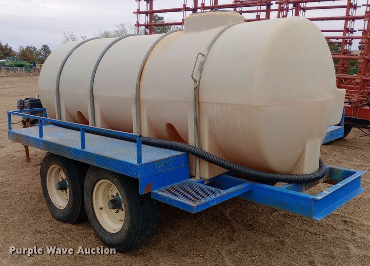 image for item DW0960 Shop built tank trailer 