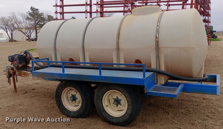 image for item DW0960 Shop built tank trailer 