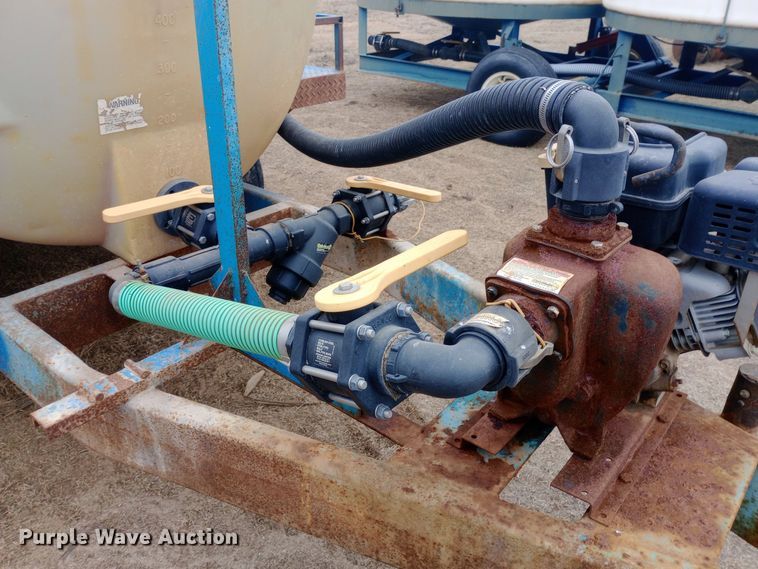 image for item DW0960 Shop built tank trailer 