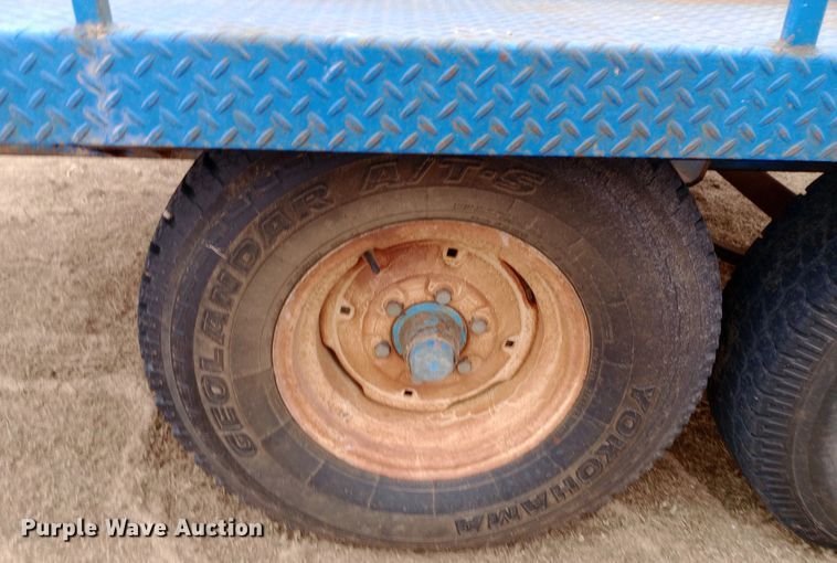 image for item DW0960 Shop built tank trailer 