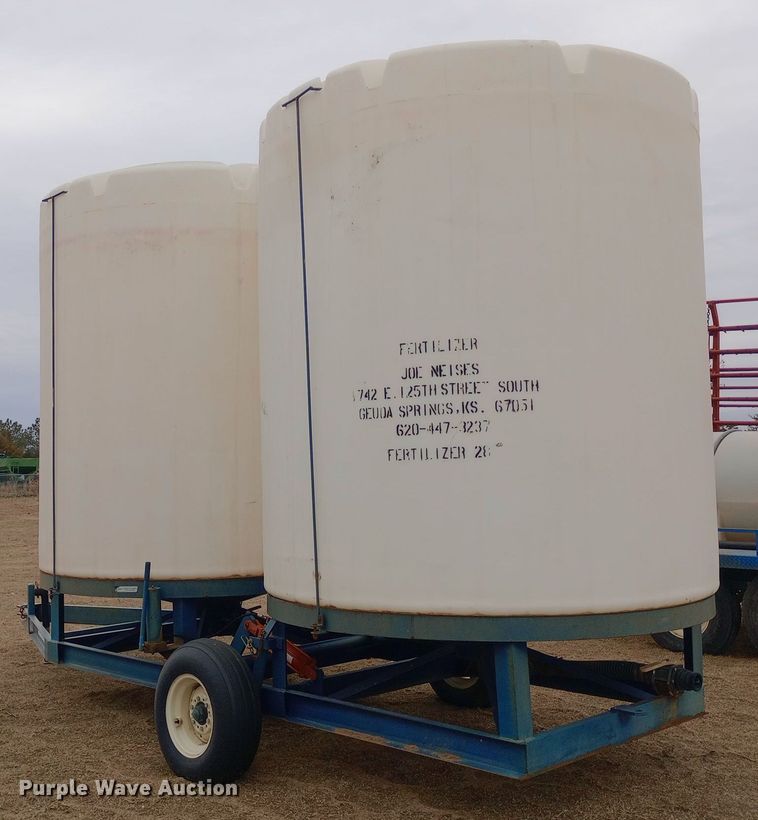 image for item DW0961 Shop built nurse tank trailer