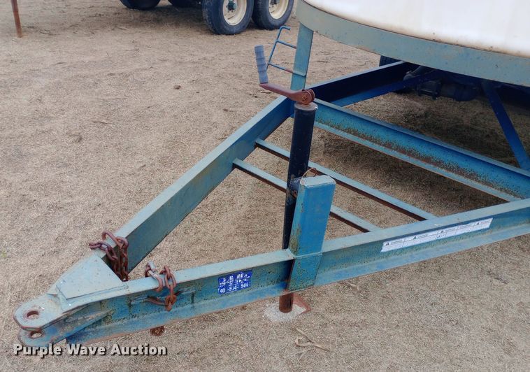 image for item DW0961 Shop built nurse tank trailer