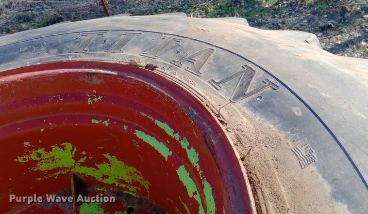 image for item DW0981 (4) Titan Hi-Traction Lug tires and wheels