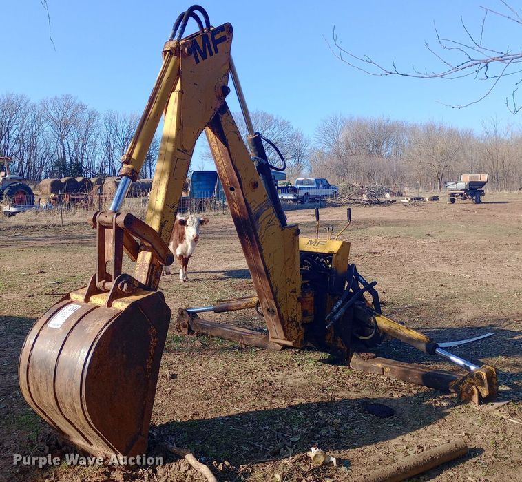 image for item DW0990 Massey Ferguson  backhoe attachment