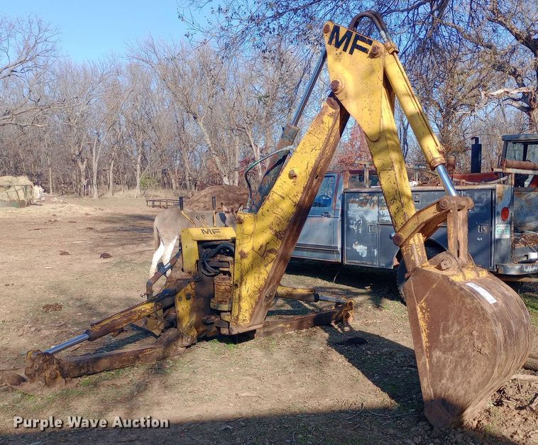 image for item DW0990 Massey Ferguson  backhoe attachment