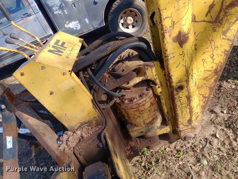 image for item DW0990 Massey Ferguson  backhoe attachment