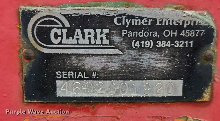 image for item DX1530 Clark tank trailer