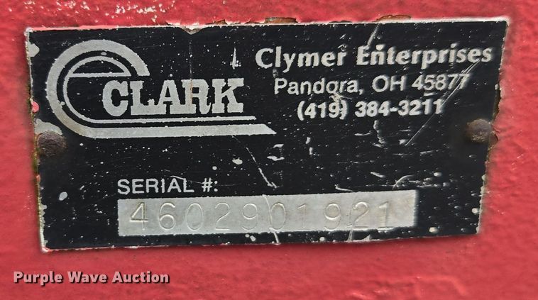 image for item DX1531 Clark tank trailer