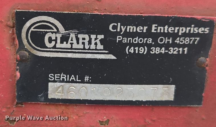 image for item DX1532 Clark tank trailer