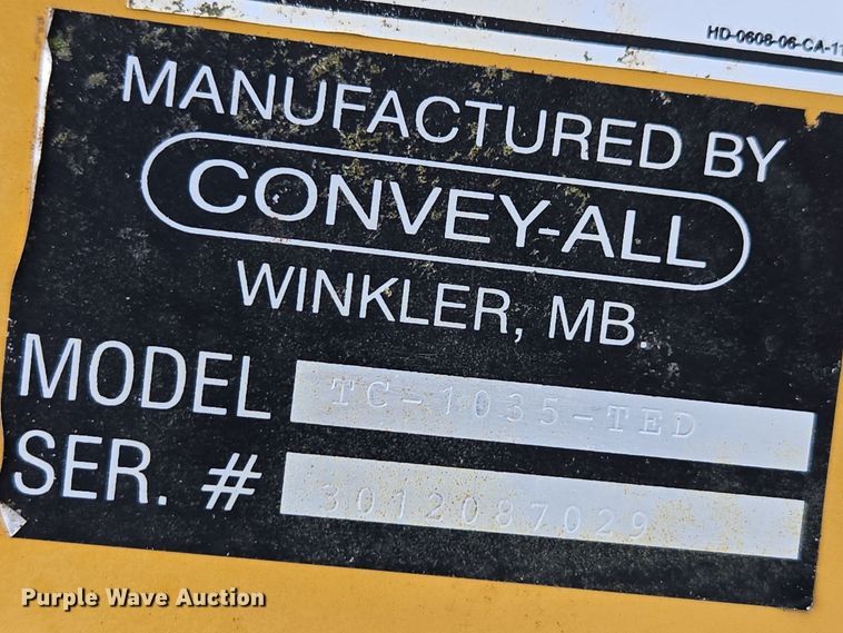 image for item DX1540 Convey-All 1035 auger