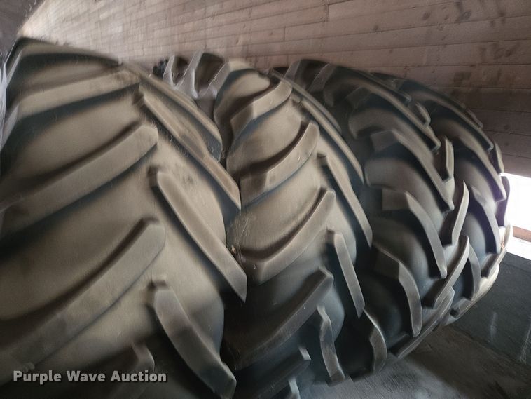 image for item DX1611 (4) Michelin 620/70R38 tires and wheels