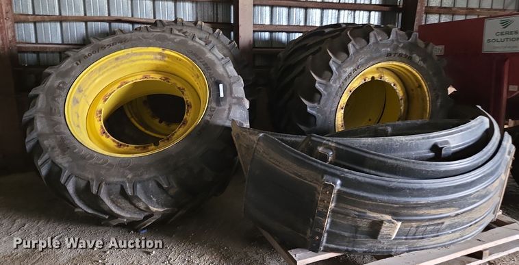 image for item DX1622 Goodyear Optitrac wheels and tires